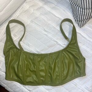 Urban Outfitters Olive Green Tank Top